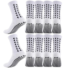 Non Slip Grip Athletic Socks Men Women Rugby, All Sports