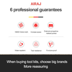 Home Inspector Tool Bag – AIRAJ Heavy-Duty Oxford