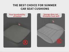 SEAMETAL 3D Car Seat Cushion Breathable Seat Cover Convex Design Heat Dissipation Seat Protector Anti Scratch Non-Slip Chair Mat