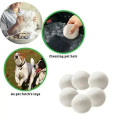Wool Dryer Balls — Reusable Natural Fabric Softener (Multi pack options)