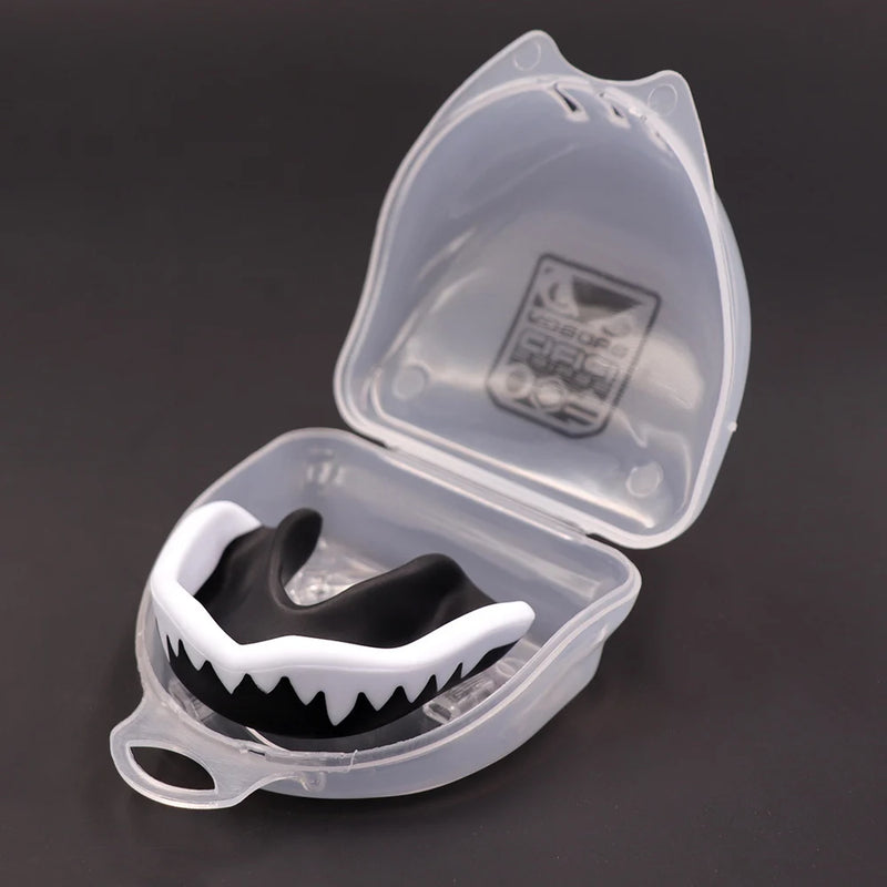 Boxing MMA Wrestling Mouth Guard, Football Rugby Sports Gum Shield,