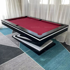 Oak Slate Pool Table with Dining Conversion