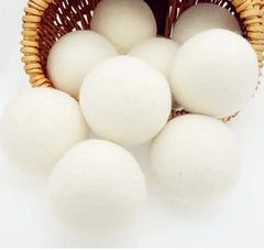 Wool Dryer Balls — Reusable Natural Fabric Softener (Multi pack options)