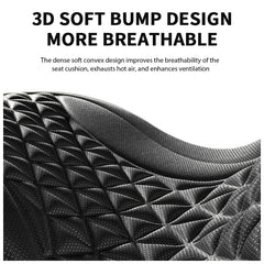 SEAMETAL 3D Car Seat Cushion Breathable Seat Cover Convex Design Heat Dissipation Seat Protector Anti Scratch Non-Slip Chair Mat