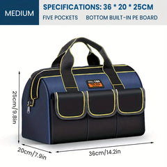 Home Inspector Tool Bag – AIRAJ Heavy-Duty Oxford