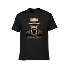 Breaking Bad Tshirt, Heisenberg Say My Name Shirt T-Shirt graphics tees Short sleeve tee men