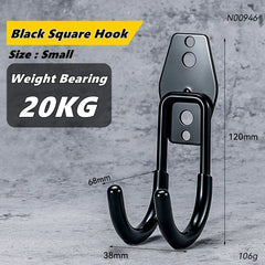 Heavy Duty Garage Wall Mount Utility Hooks – Tool & Garden Organizer