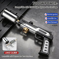 Kitchen Torch High Heat Adjustable Flame Handheld Butane Welding