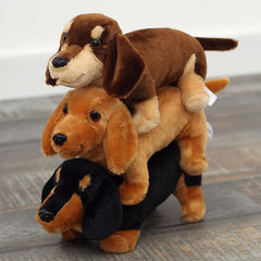 Dachshund Sausage Dog Plush Toy – Soft Stuffed Animal, 30cm