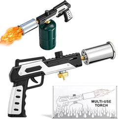 Kitchen Torch High Heat Adjustable Flame Handheld Butane Welding