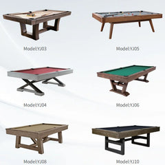 Oak Slate Pool Table with Dining Conversion