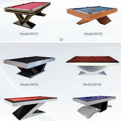 Oak Slate Pool Table with Dining Conversion