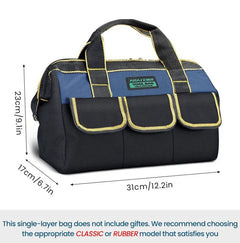 AIRAJ PRO Tool Bag – 1680D Oxford Cloth, Waterproof & High-Capacity for Professionals
