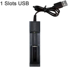 18650 Battery Charger | 1, 2 & 4 Slot | Compatible with 18650, 14500, 16340 & More