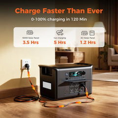 CTOLITY AP2000 2400W 1600W 500W Portable Mobile Power Station Solar Generator Lifepo4 Battery 400W Portable Foldable Solar Panel