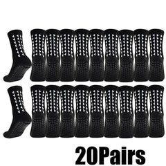 Non Slip Grip Athletic Socks Men Women Rugby, All Sports