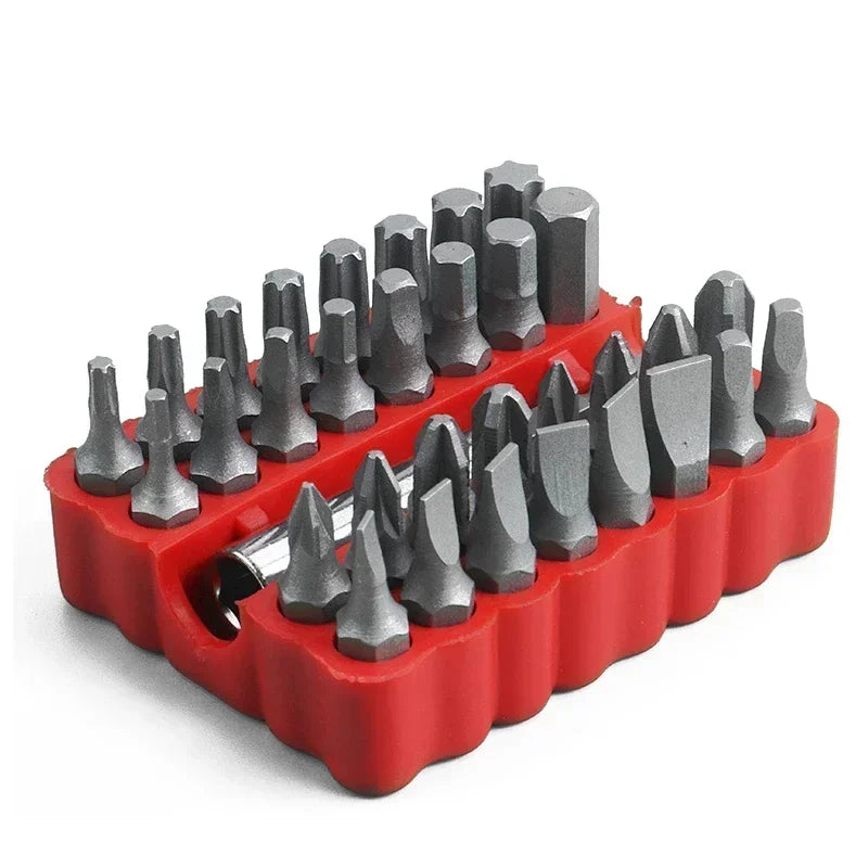 33-teiliges Sicherheits-Schraubendreher-Bit-Set – manipulationssicheres Kit für Gutachter