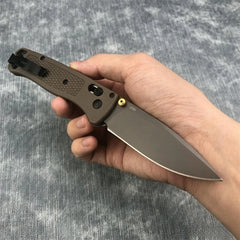 BM 535 Bugout Axis Tactical Folding Knives S30V Drop Point Blade Non Slip Nylon Fiberglass Handle Outdoor Camping Pocket Knife