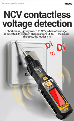 Dual-use Screwdriver Voltage Tester Pen ANENG B20 Double Head Insulated Slotted Cross Pen Screw Driver Repair Meter Hand Tools