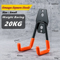 Heavy Duty Garage Wall Mount Utility Hooks – Tool & Garden Organizer