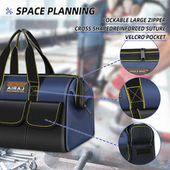 Home Inspector Tool Bag – AIRAJ Heavy-Duty Oxford