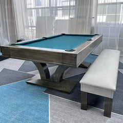 Oak Slate Pool Table with Dining Conversion