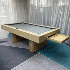 Oak Slate Pool Table with Dining Conversion