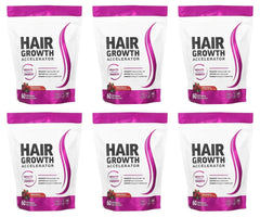 Hair Vitamins Gummies Berry Flavor 60 Count Nutrition Supplement with Biotin & Vitamins C,E — Promote Wellness Hair Growth
