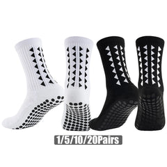 Non Slip Grip Athletic Socks Men Women Rugby, All Sports