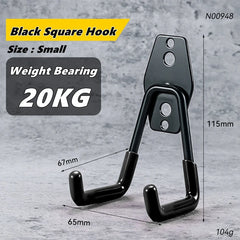 Heavy Duty Garage Wall Mount Utility Hooks – Tool & Garden Organizer