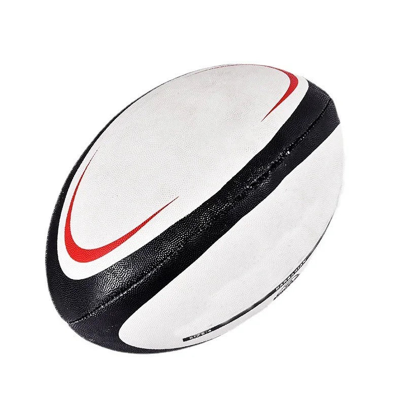 Custom Rugby Football Balls Print Logo Top Quality PU Leather Factory OEM Manufacturer Official Size 6 or Size 9