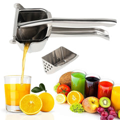 NEW 304 Stainless Steel Lemon Squeezer Citrus Juicer Hand Press Heavy Duty Manual Squeezer Lime Squeezer Juice Extractor Orange