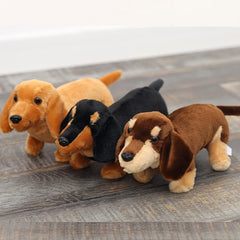 Dachshund Sausage Dog Plush Toy – Soft Stuffed Animal, 30cm