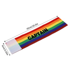 1PC Football Captain Armband Adjustable Sports Captain Armband With