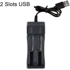 18650 Battery Charger | 1, 2 & 4 Slot | Compatible with 18650, 14500, 16340 & More