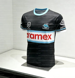 New Hot Sold Signed 2026 Cronulla Sharks NRL Rugby League Jersey -