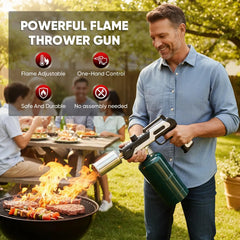 Kitchen Torch High Heat Adjustable Flame Handheld Butane Welding