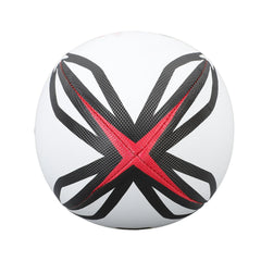 Rugby Ball Inflatable Practice Ball High Elasticity PVC Rugby Ball for Match and Daily Training