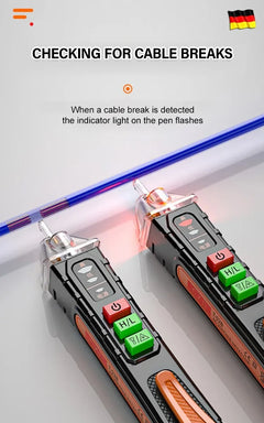 Intelligent Multi-Function Non-Contact Voltage Test Pen Sound Light Alarm Breakpoint Detection Induction Electric Tester Pen