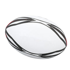 Rugby Ball Inflatable Practice Ball High Elasticity PVC Rugby Ball for Match and Daily Training