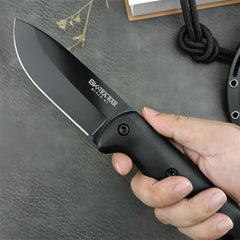 NEW KA-BAR Fixed Blade Knife BK2 Outdoor Camping Knife 8Cr13Mov Blade