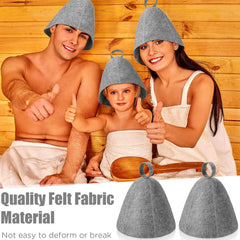 Sauna & Shower Cap – Moisturizing Thermal Hair Hat