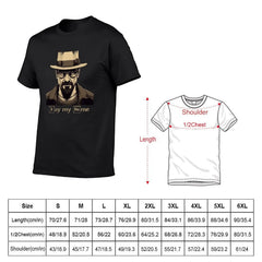 Breaking Bad Tshirt, Heisenberg Say My Name Shirt T-Shirt graphics tees Short sleeve tee men