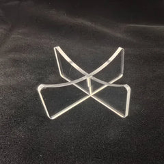 1pc Transparent Acrylic Ball Stand，Ball Display Stand，Suitable for Rugby, Football All Sports
