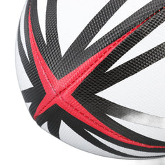 Rugby Ball Inflatable Practice Ball High Elasticity PVC Rugby Ball for Match and Daily Training