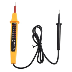 8-In-1 Tester Voltage AC DC 6-500V Auto Electrical Pen Circuit Detector Tester For Home Wiring Inspection Electrical Appliances