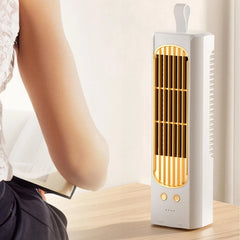 Oscillating Tower Fan USB Rechargeable Cooling Portable Standing Fan Tower for Home Living Room Kitchen Office Dorm Indoor Floor