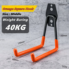 Heavy Duty Garage Wall Mount Utility Hooks – Tool & Garden Organizer