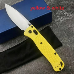 BM 535 Bugout Axis Tactical Folding Knives S30V Drop Point Blade Non Slip Nylon Fiberglass Handle Outdoor Camping Pocket Knife