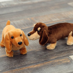 Dachshund Sausage Dog Plush Toy – Soft Stuffed Animal, 30cm